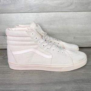 vans mens pink shoes